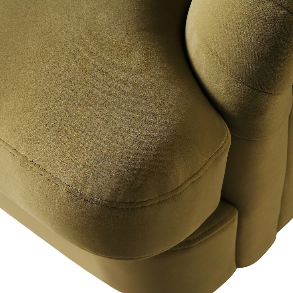 Velvet Sofa, 1-Seater