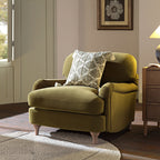 Velvet Sofa, 1-Seater
