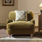 Velvet Sofa, 1-Seater