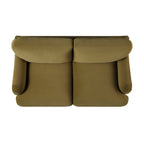 Fudge Velvet Sofa, 2-Seater