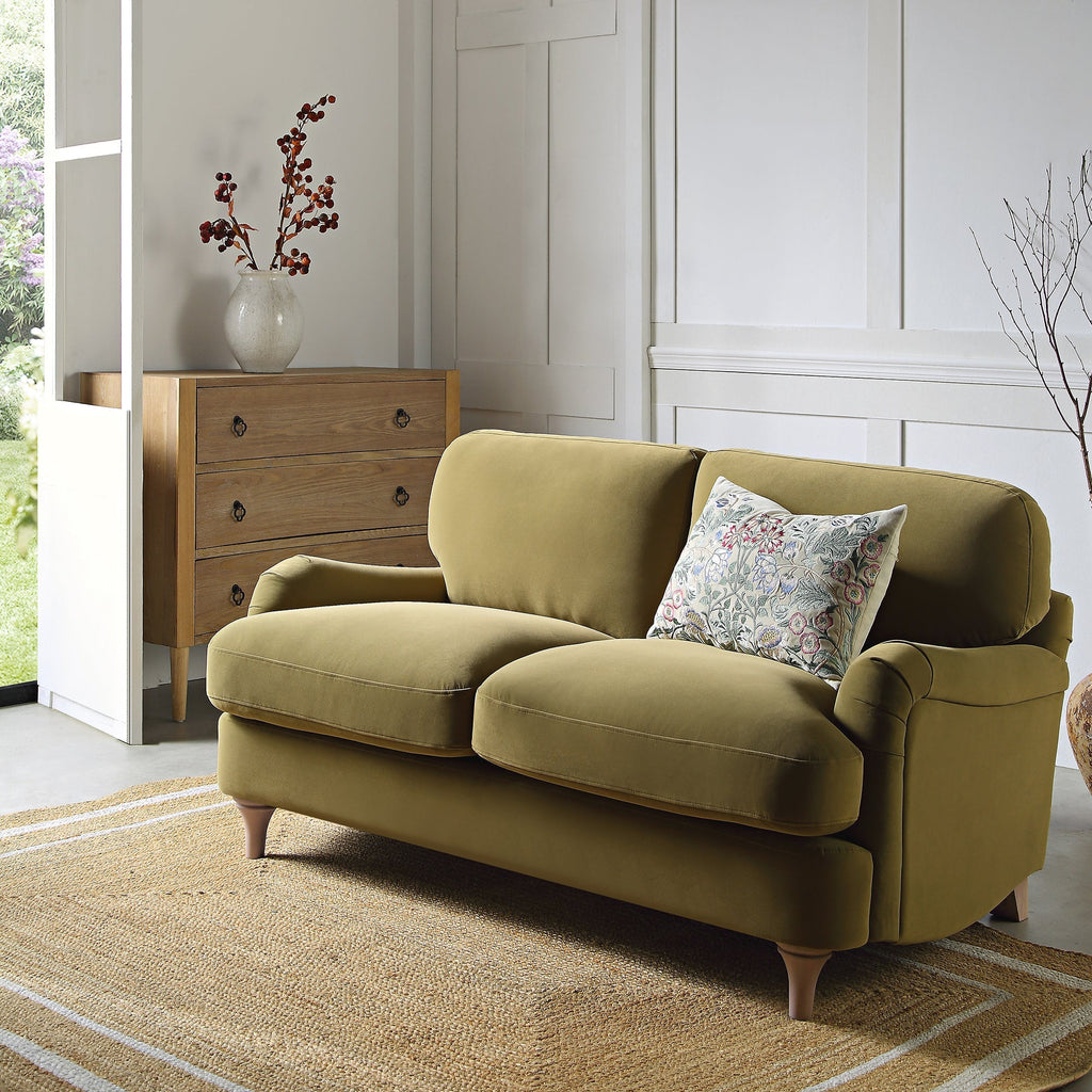 Fudge Velvet Sofa, 2-Seater