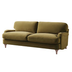 Fudge Velvet Sofa, 3-Seater