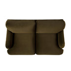 Seaweed Velvet Sofa, 2-Seater
