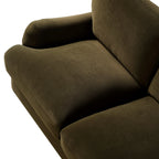 Seaweed Velvet Sofa, 2-Seater