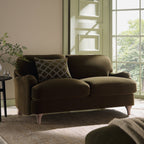 Seaweed Velvet Sofa, 2-Seater