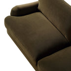 Seaweed Velvet Sofa, 3-Seater