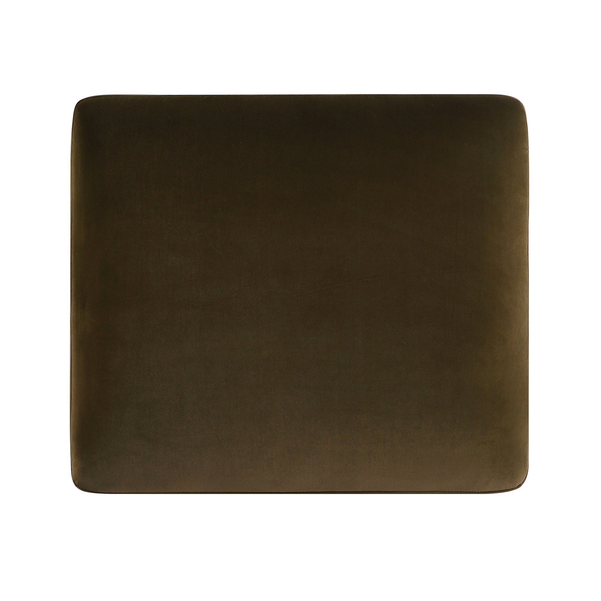 Seaweed Velvet Sofa, Footstool