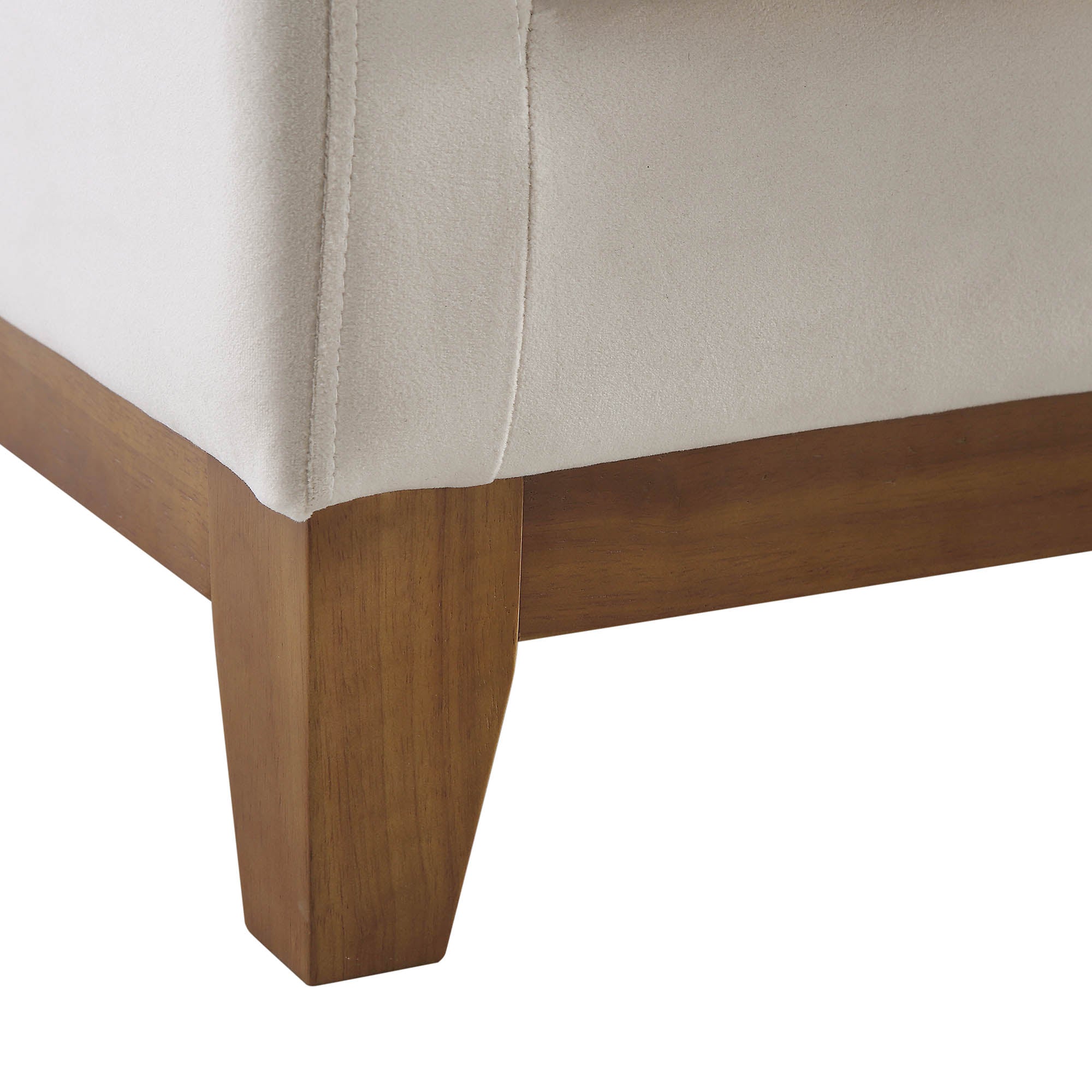 Champagne Velvet Grande Corner Sofa