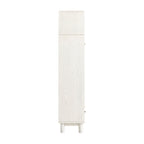 Large Storage Cabinet, Washed White Ash