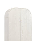 Large Storage Cabinet, Washed White Ash