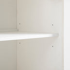 Large Storage Cabinet, Washed White Ash