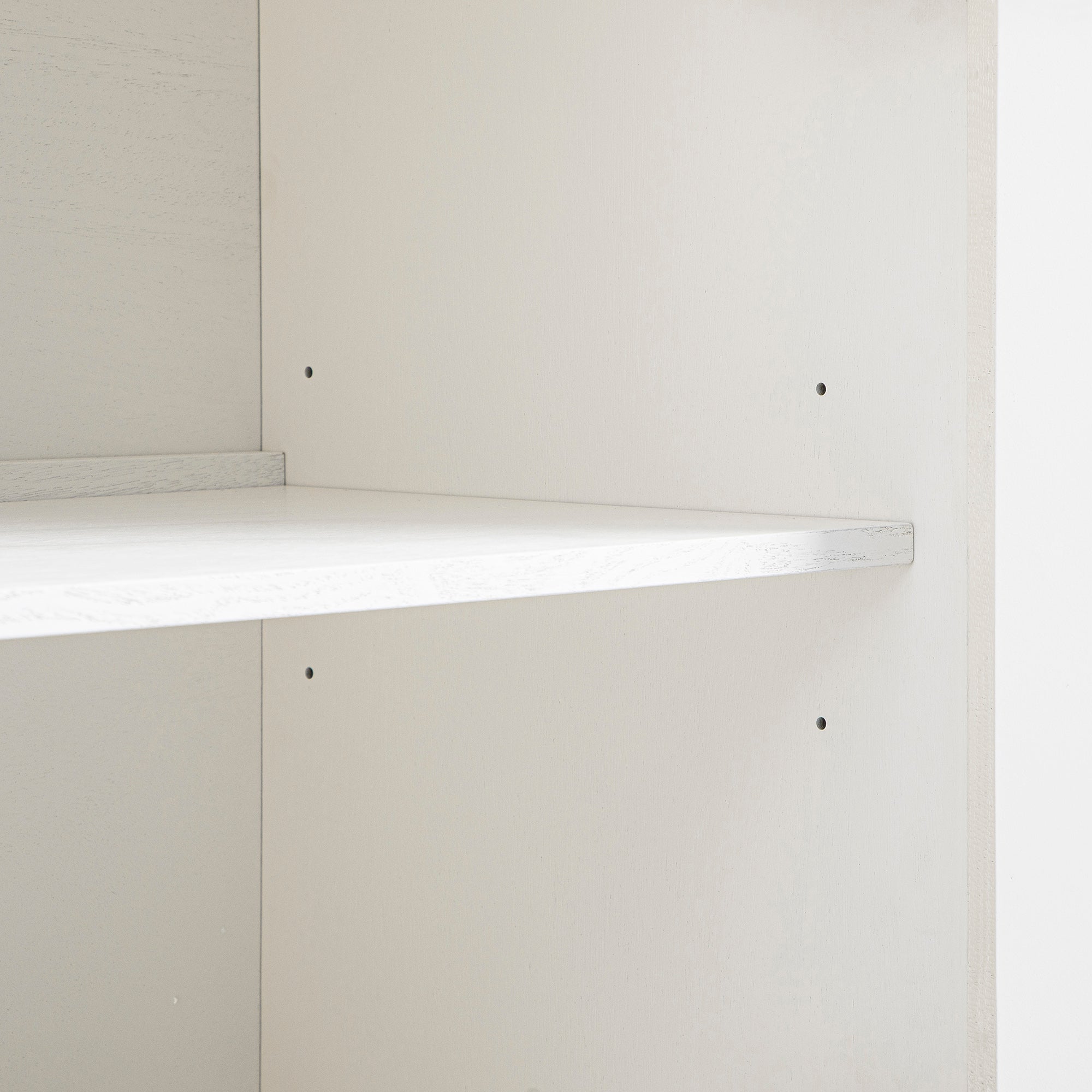 Large Storage Cabinet, Washed White Ash